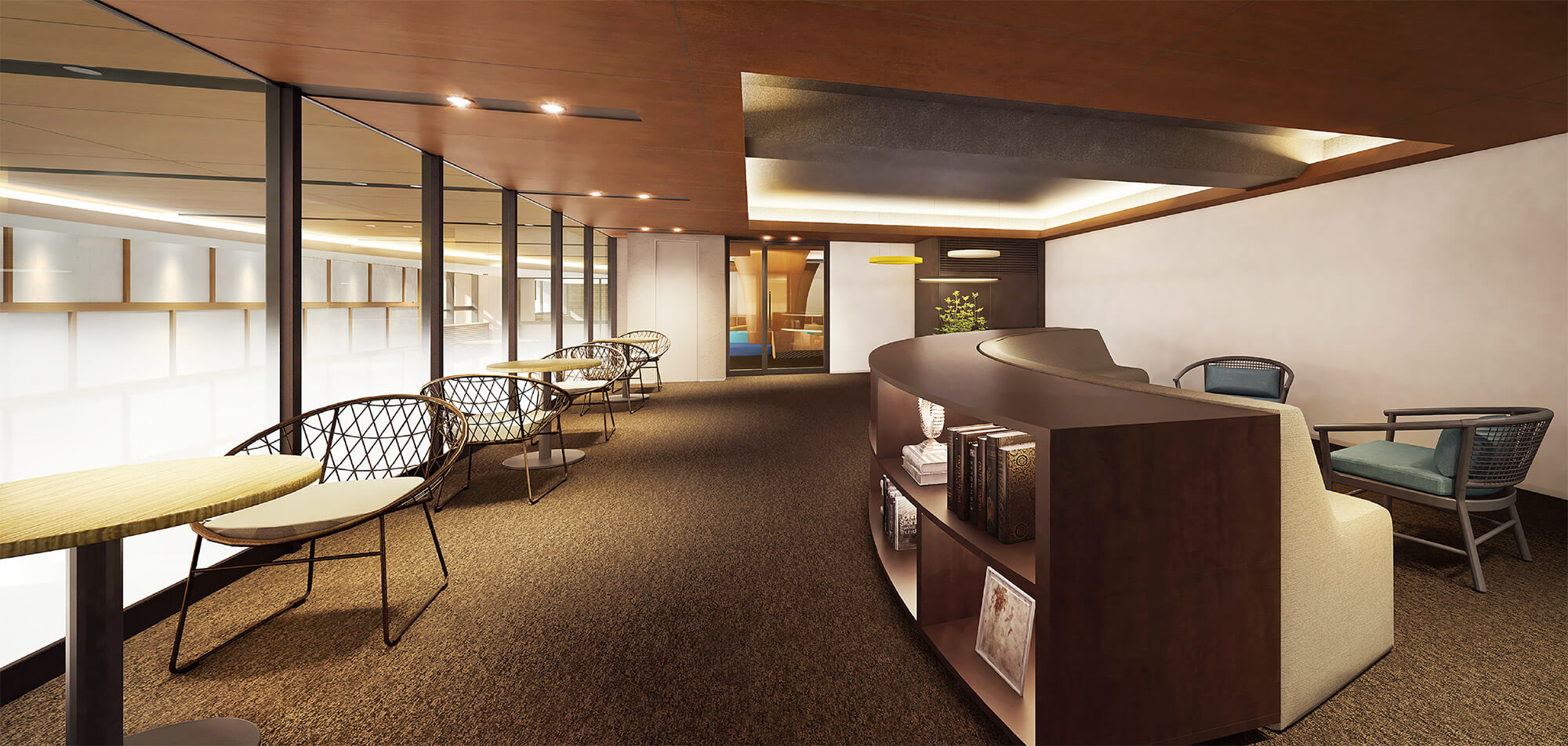 ラウンジ（4階）完成予想図※1工区