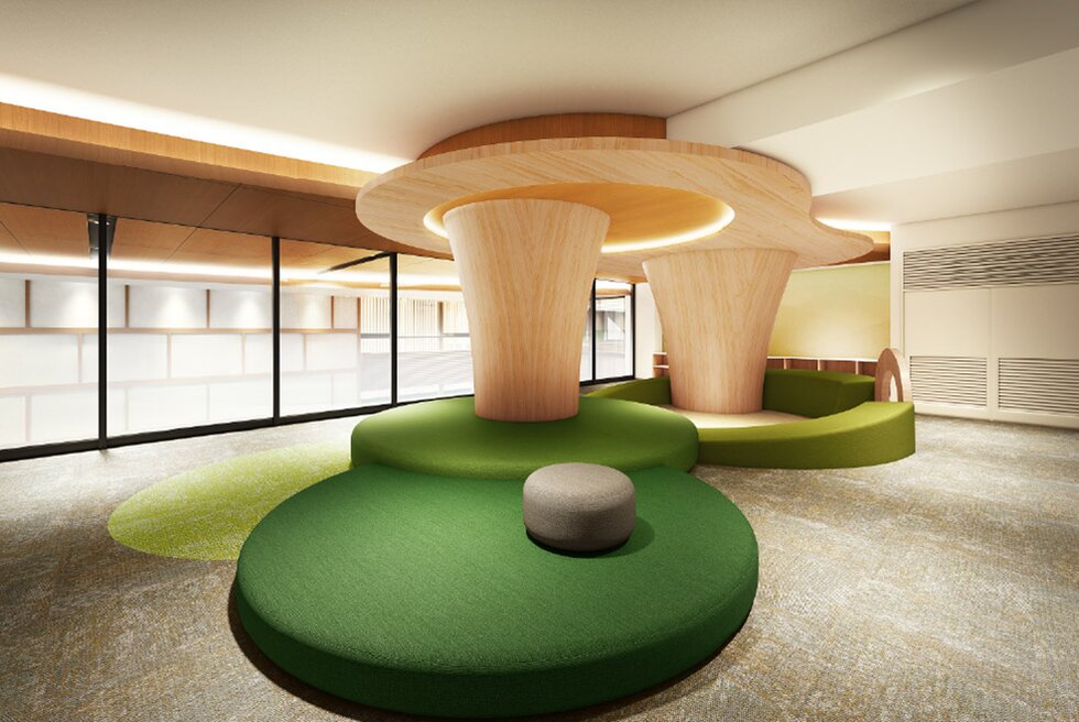 キッズルーム（4階）完成予想図※1工区