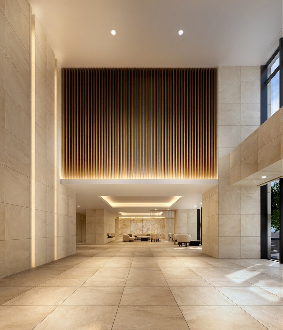 エントランスホール完成予想CG