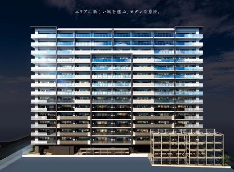 「リフローレ豊橋 THE MARK」外観完成予想図