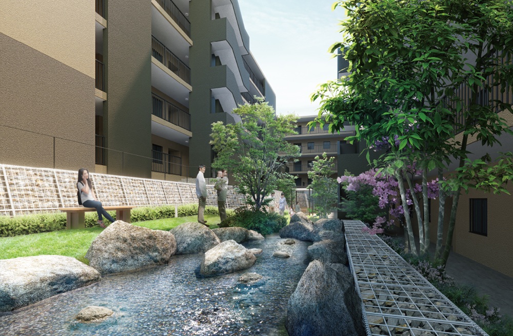 パティオ（中庭）完成予想CG