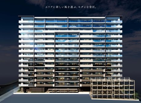 「リフローレ豊橋 THE MARK」外観完成予想図