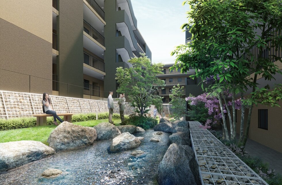 パティオ（中庭）完成予想CG