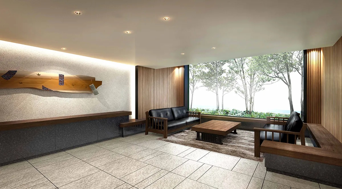 エントランスラウンジ完成予想図