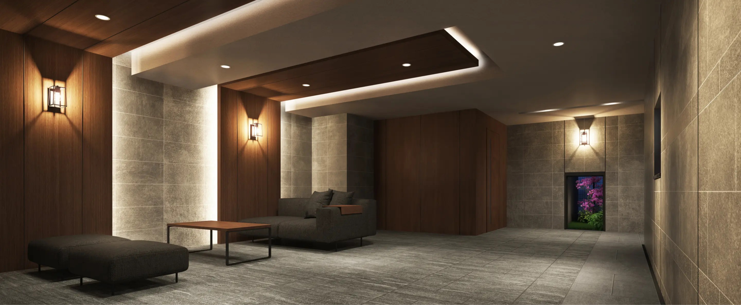 エントランスホール完成図