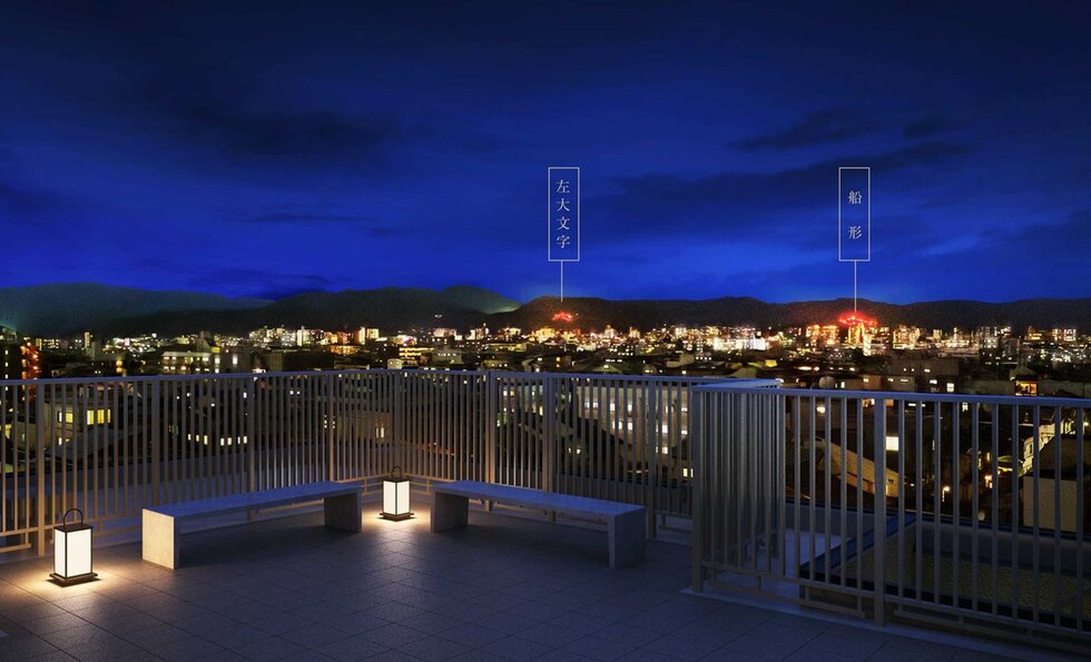 ルーフトップテラス完成予想図