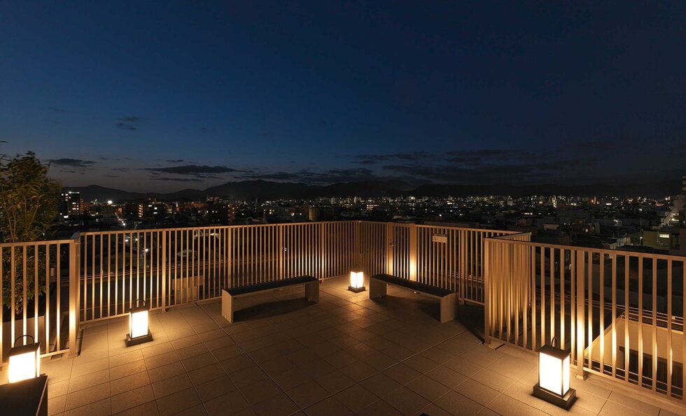 ルーフトップテラス（2026年3月撮影）