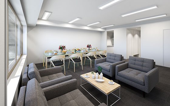 COMMUNITY ROOM完成予想CG