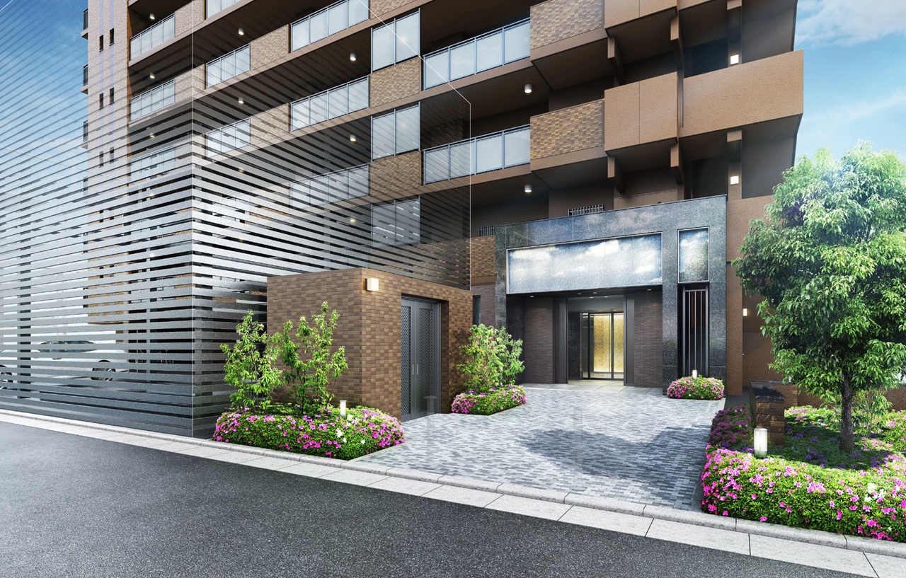 アプローチ完成予想図