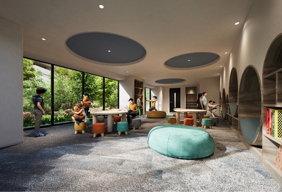 キッズライブラリー完成予想CG