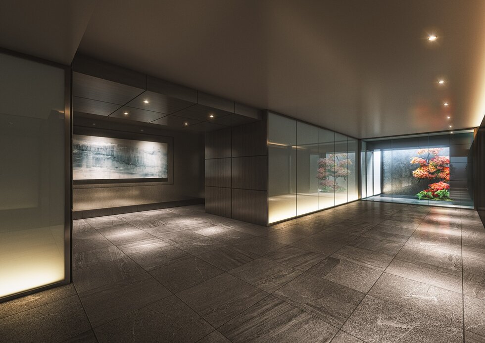 エントランスホール完成予想図