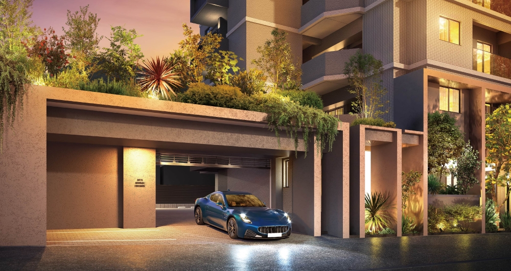 アプローチ完成予想CG