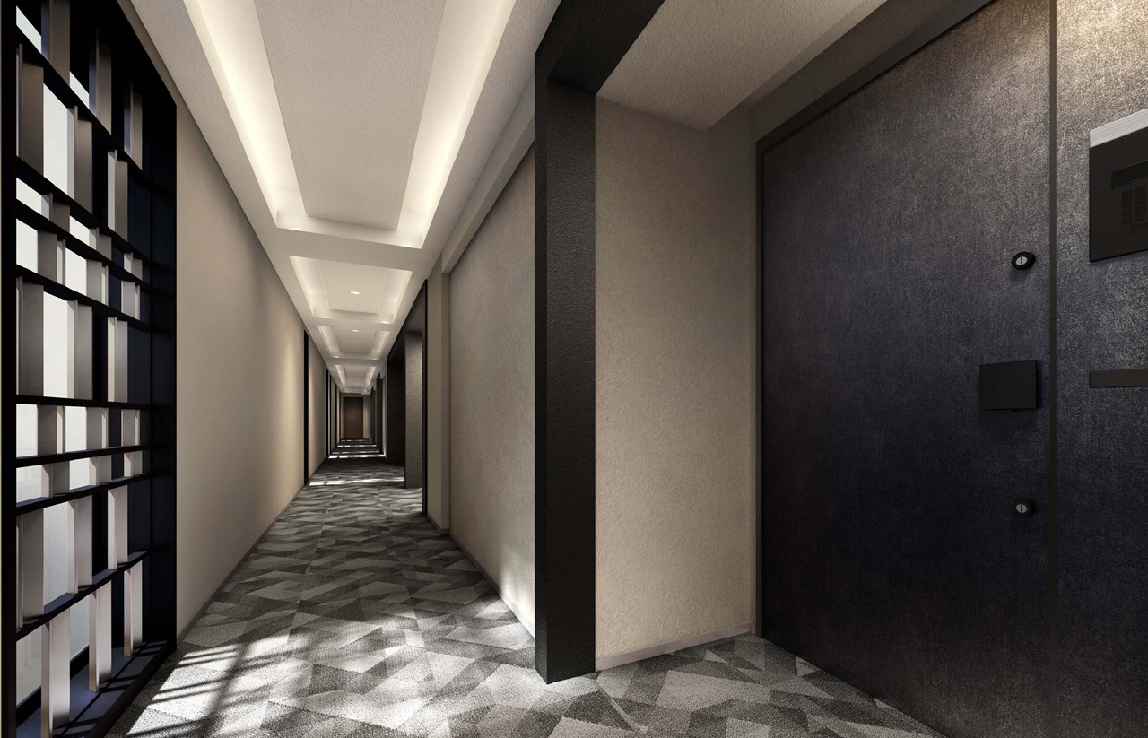 内廊下完成予想CG