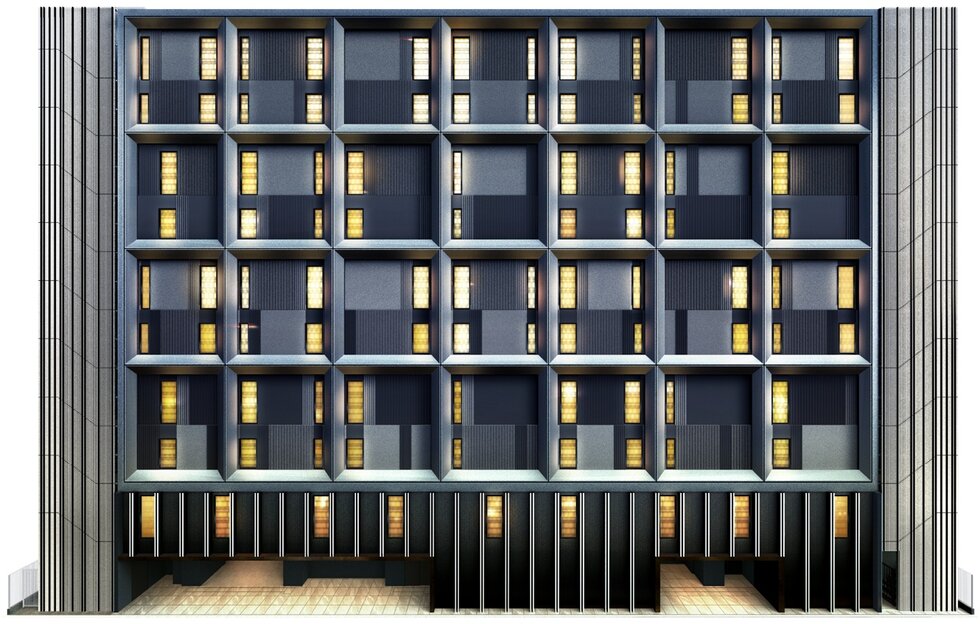 外観完成予想CG(WEST ELEVATION)