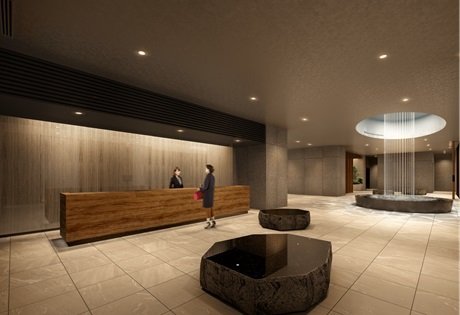 エントランスホール完成予想CG