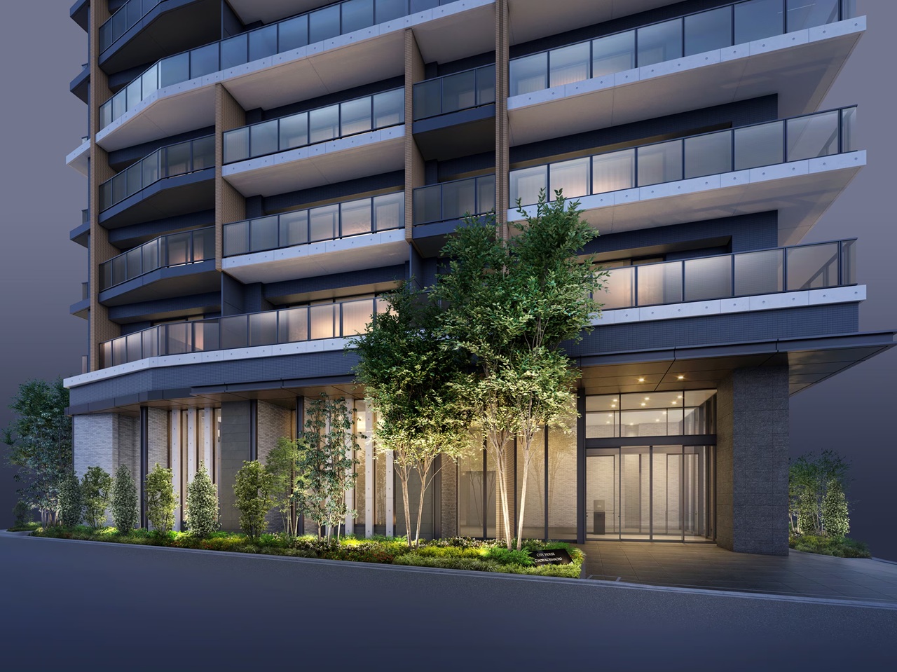 エントランスWEST完成予想図