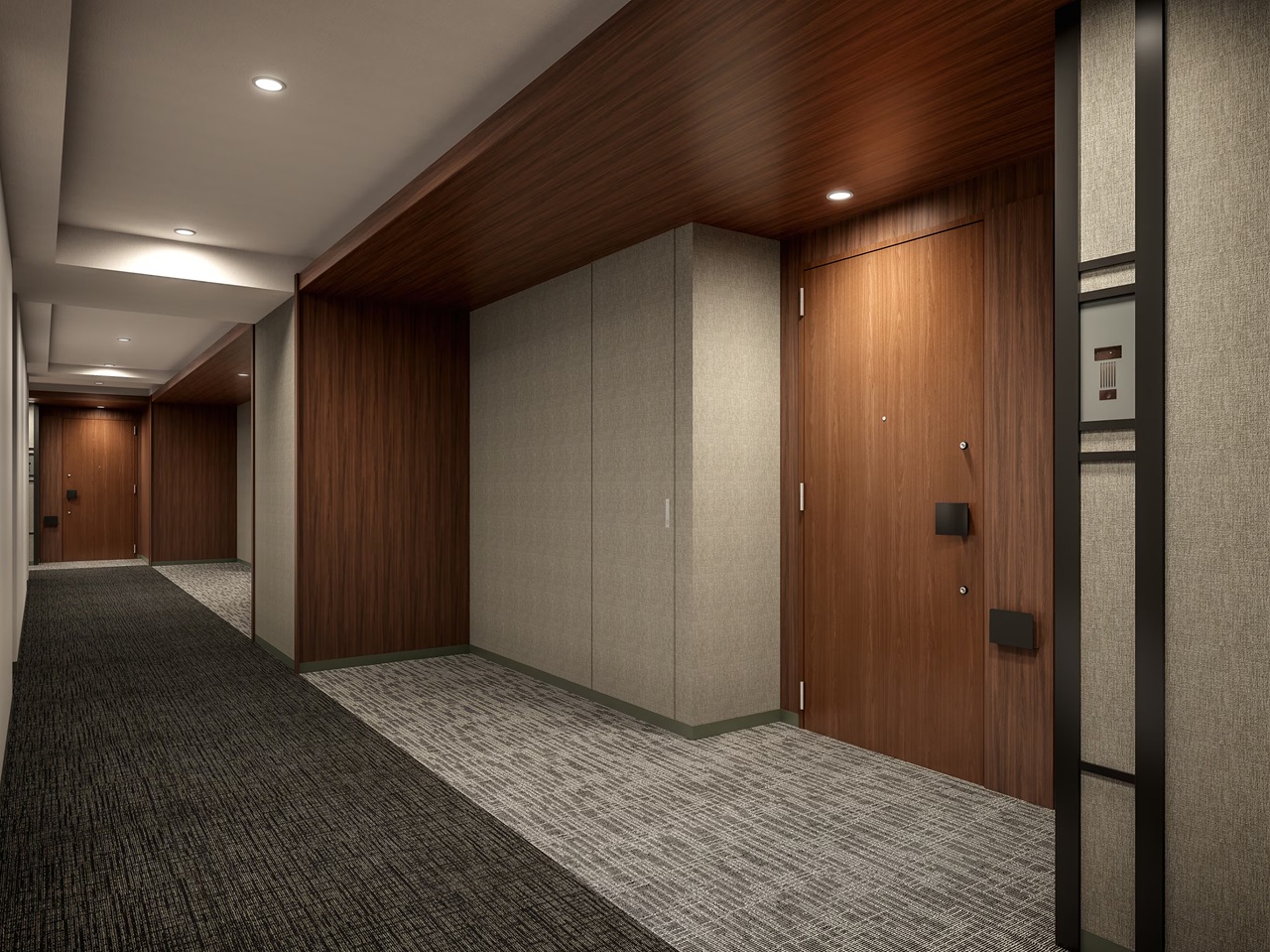 内廊下完成予想図