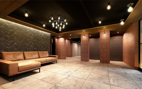 エントランスホール完成予想CG