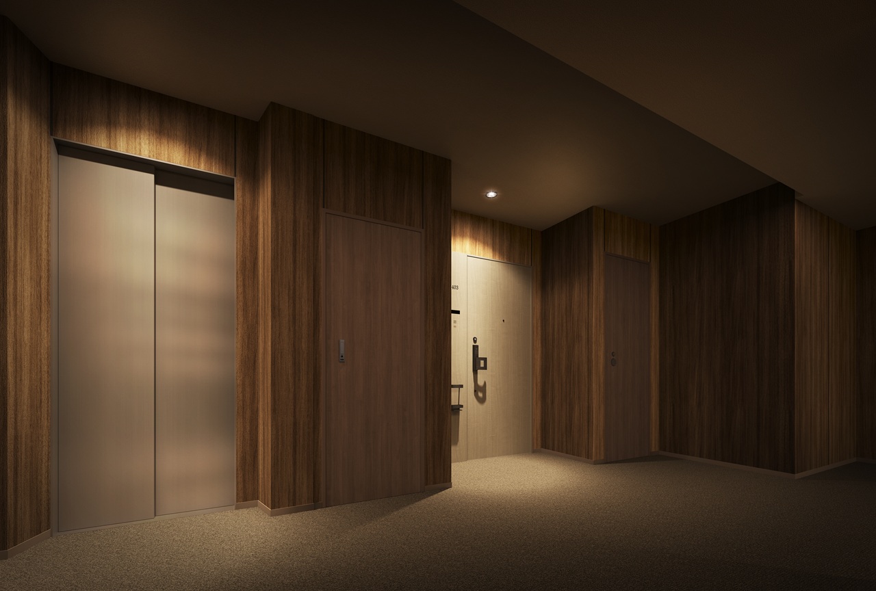 内廊下完成予想図