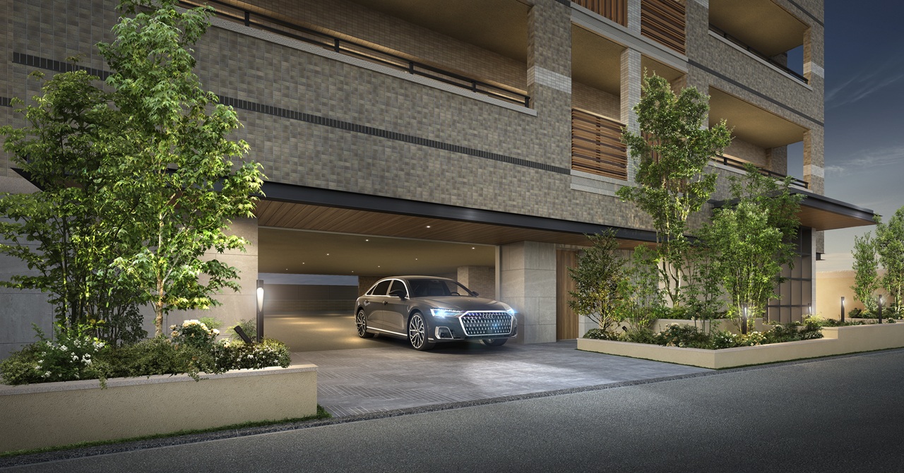 駐車場完成予想図