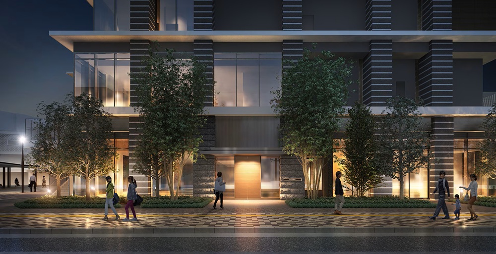 WEST サブエントランス完成予想図