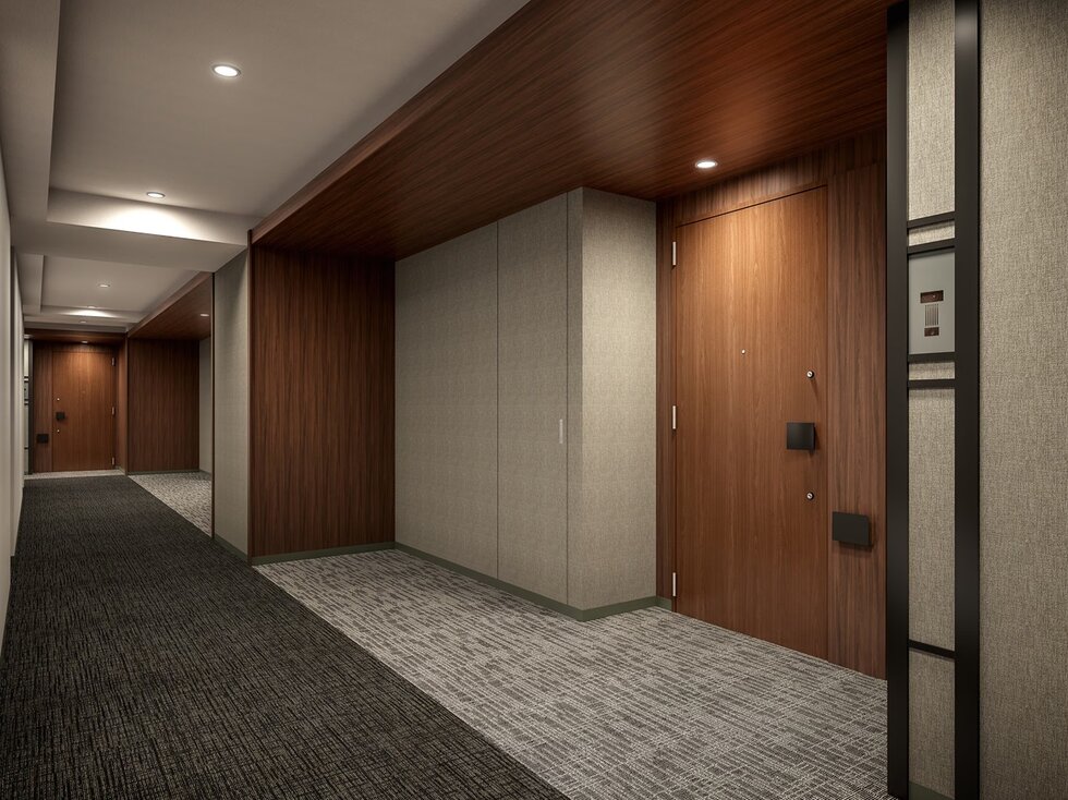 内廊下完成予想図