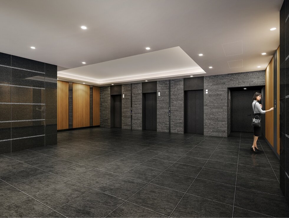 エントランスホール完成予想図