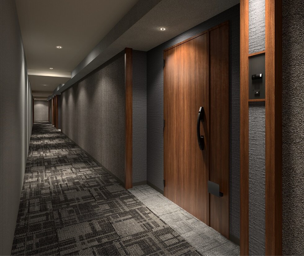 内廊下完成予想図