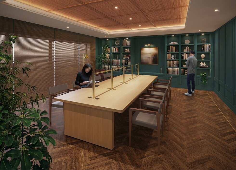 ライブラリーラウンジ（集会室）完成予想図