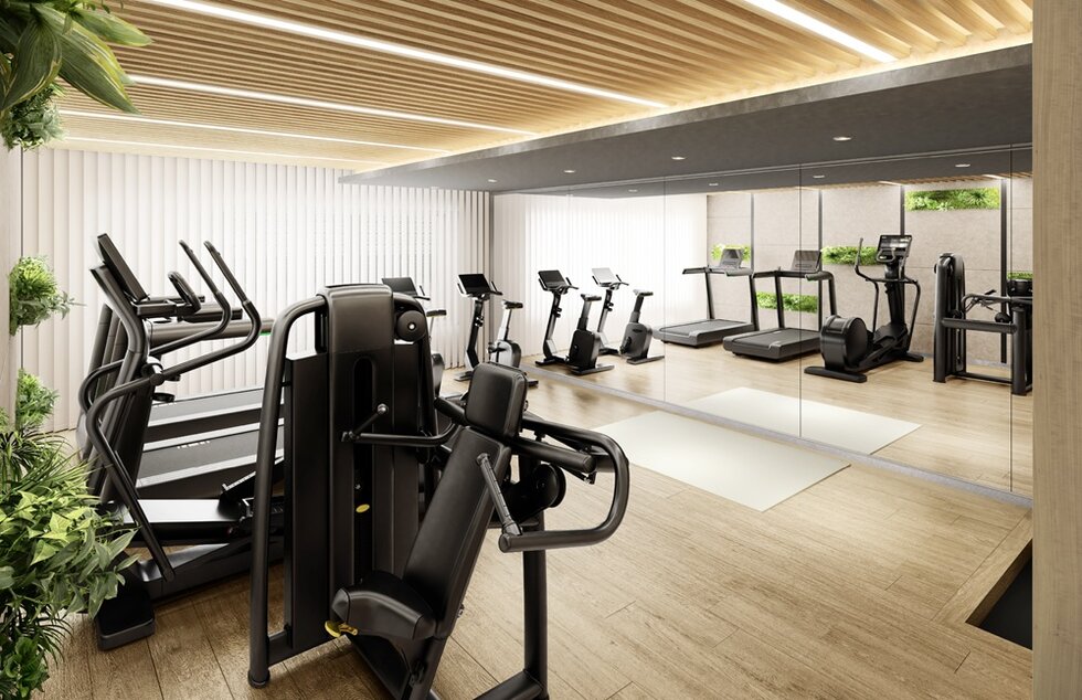 フィットネスルーム完成予想図