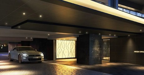 車寄せ完成予想CG