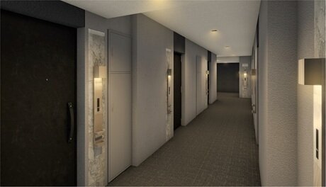 内廊下完成予想CG