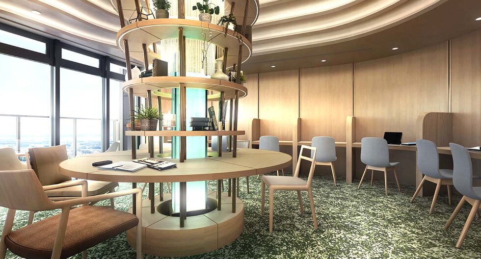 パノラマラウンジ完成予想図