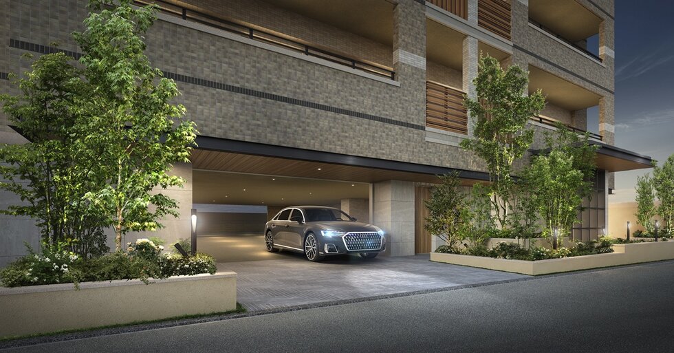 駐車場完成予想図