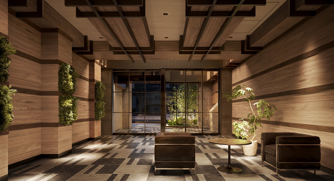 エントランスホール完成予想図