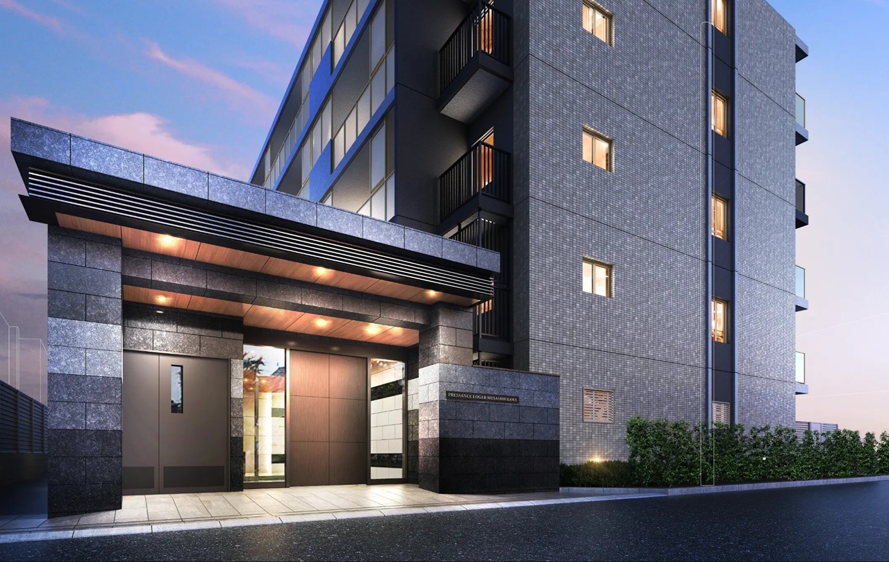 エントランスアプローチ完成予想図