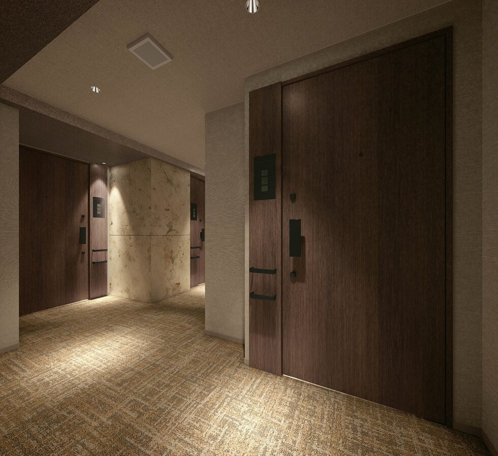 10階内廊下完成予想CG