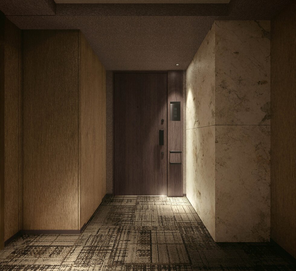 13階内廊下完成予想CG