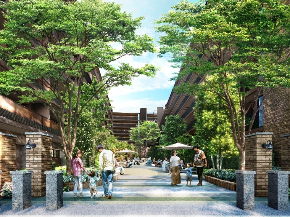 中庭完成予想CG