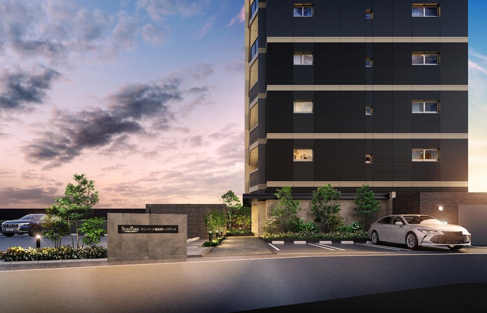 エントランスアプローチ完成予想CG