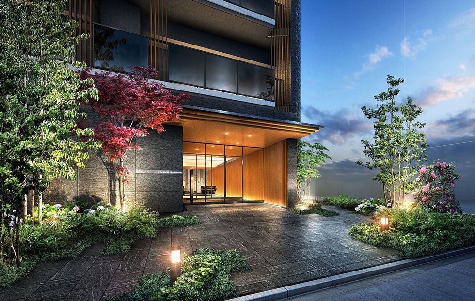 エントランスアプローチ完成予想CG