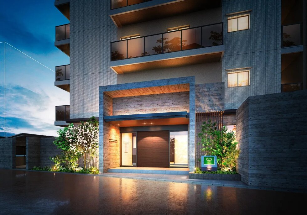 エントランスアプローチ完成予想CG