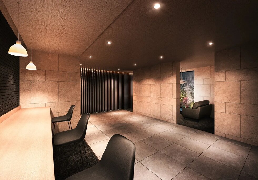 エントランスホール完成予想CG