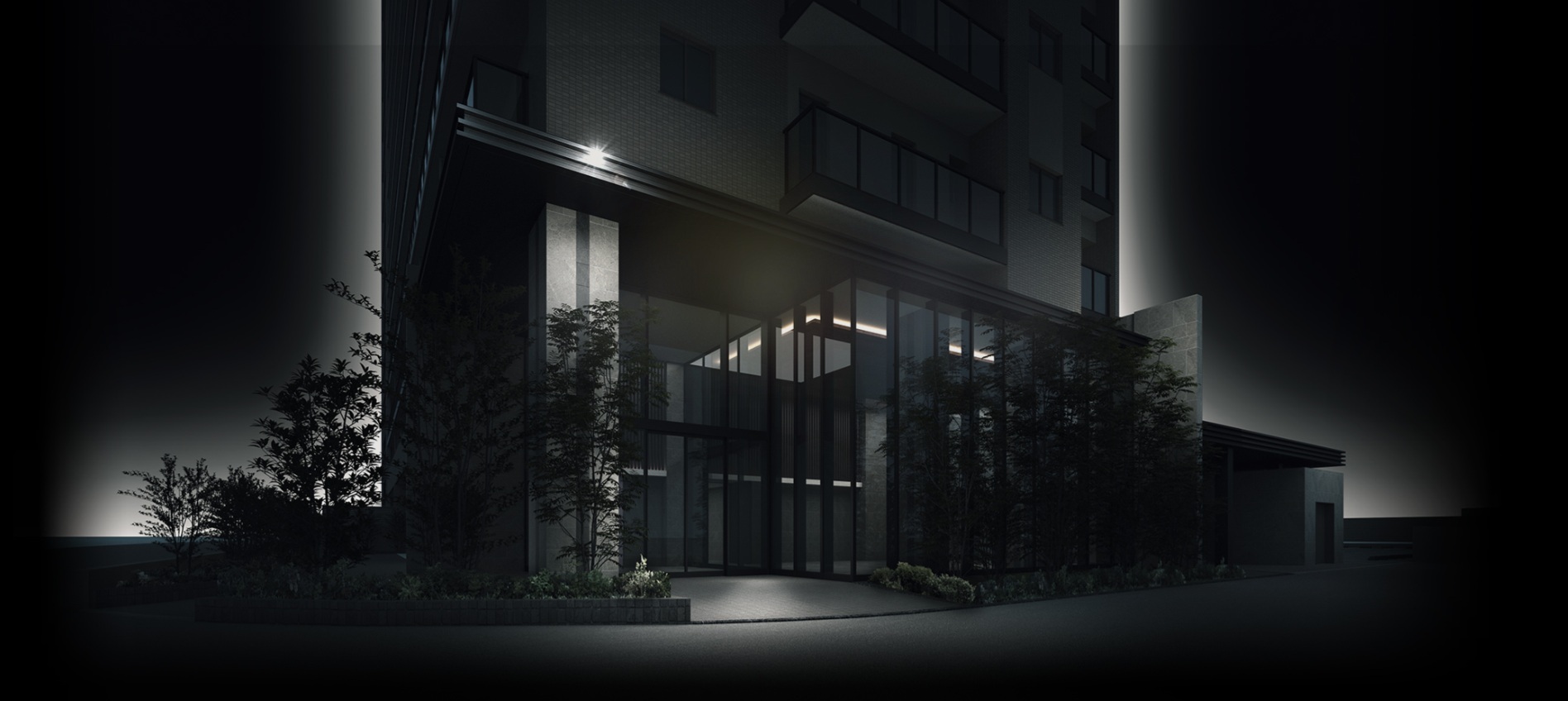 エントランスアプローチ完成予想CG