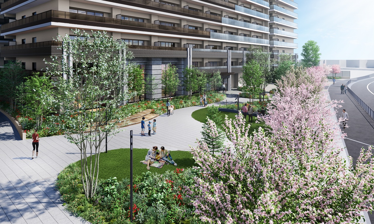 まちかど広場完成予想図