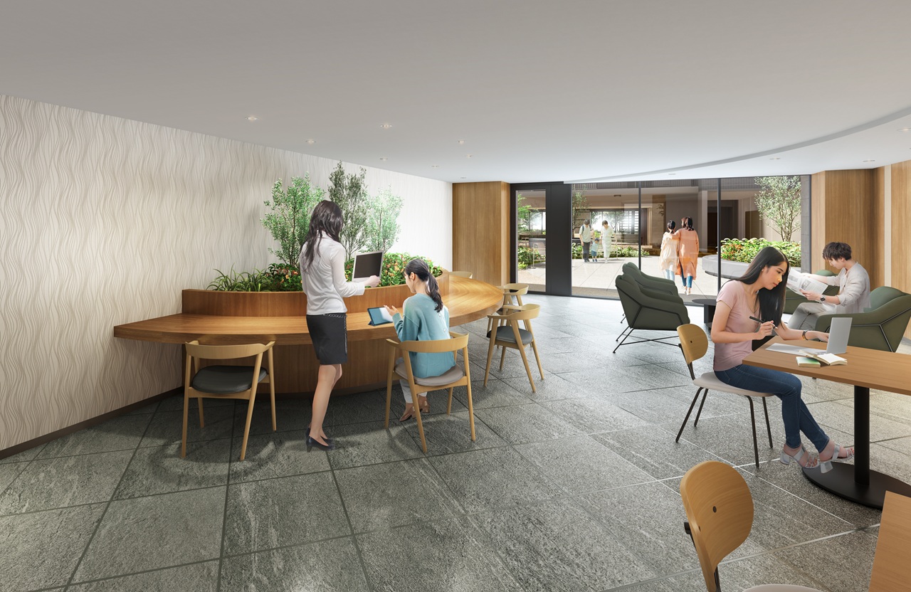 スタディラウンジ完成予想図