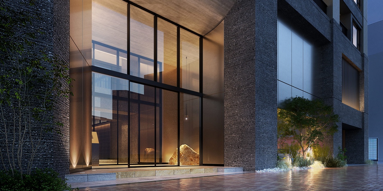 エントランスアプローチ完成予想CG