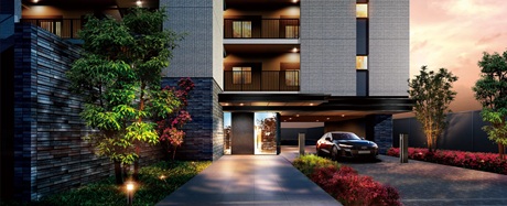 エントランスアプローチ完成予想CG