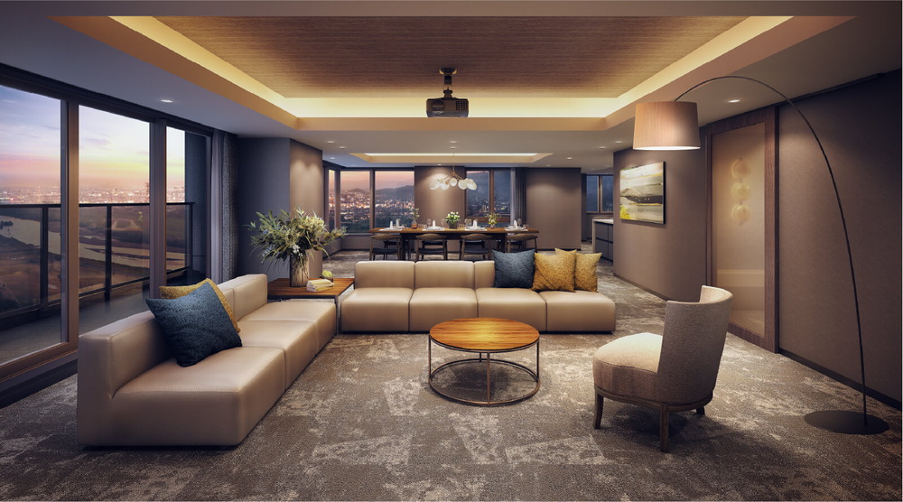 スカイラウンジ完成予想CG