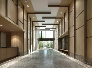 エントランスホール完成予想CG